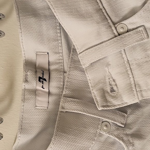 7 for all Mankind Emea Billie Chantilly short size 26 - Picture 3 of 8